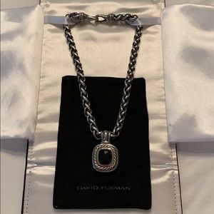 David Yurman “Cable Classic” Sterling Black Onyx